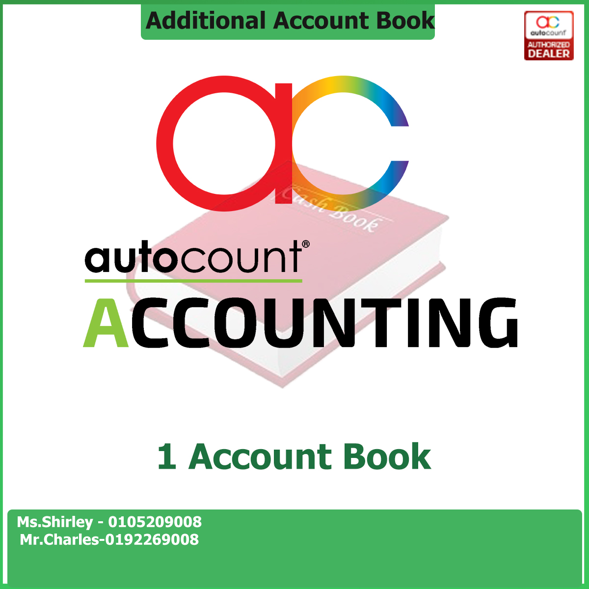 Additional 1 Account Book